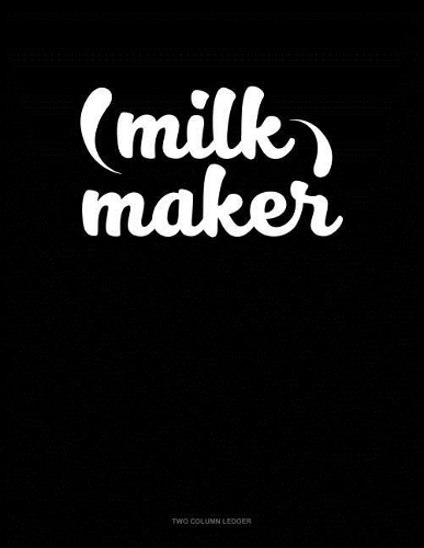 Milk Maker: Unruled Composition Book(214 Unruled Composition Book)