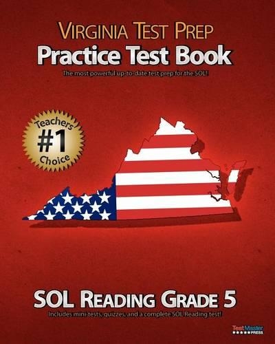 Virginia Test Prep Practice Test Book Sol Reading Grade 5