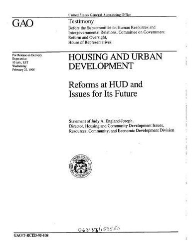 Housing and Urban Development