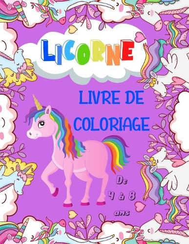 Licorne Livre de Coloriage