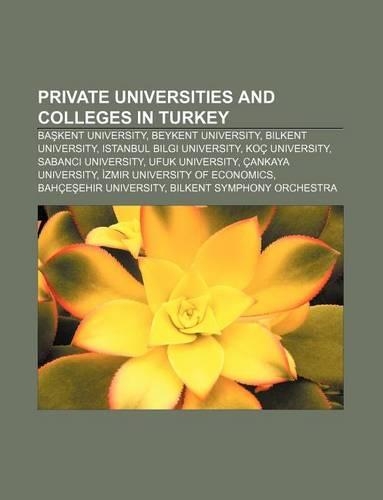 Private Universities and Colleges in Turkey