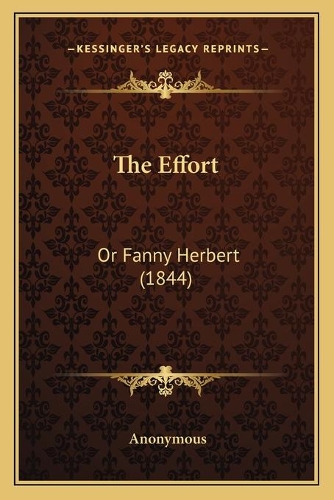 The Effort: Or Fanny Herbert (1844)(English)