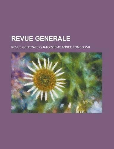 Revue Generale