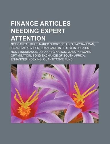 Finance Articles Needing Expert Attention