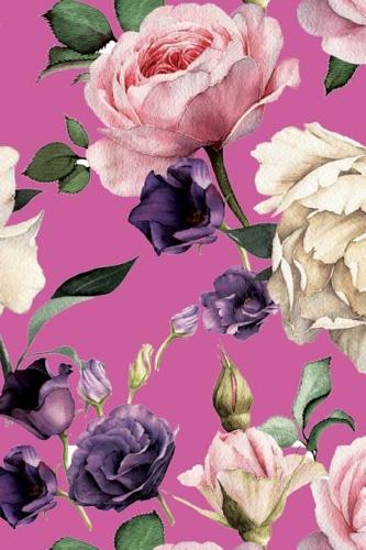 Pink and White Rose Design Journal