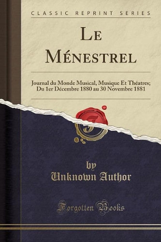 Le Ménestrel
