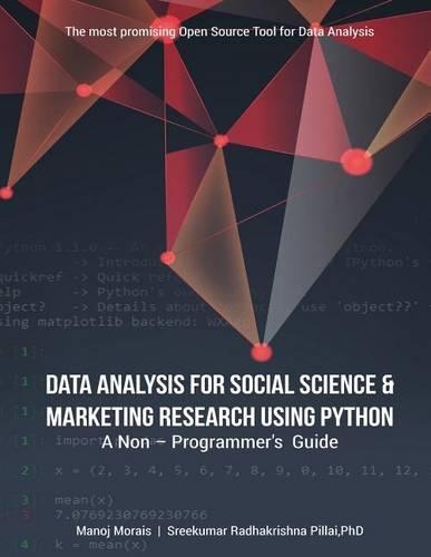 Data Analysis for Social Science & Marketing Research Using Python