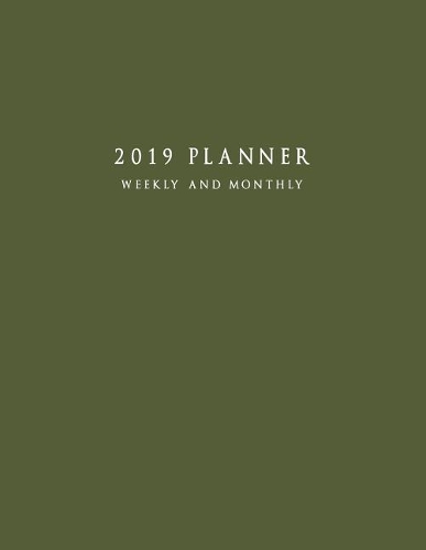 2019 Planner Weekly and Monthly
