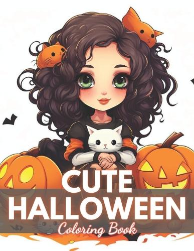 Cute Halloween Coloring Book