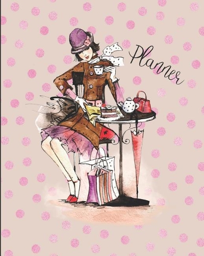 Planner: Undated Weekly Monthly Journal Appointment Organizer Notebook No Date Shopping Girls #7