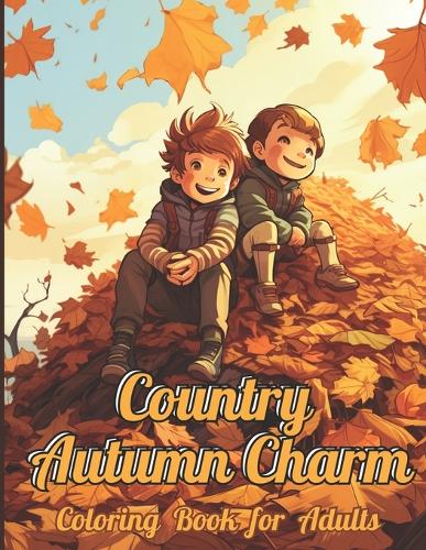 Country Autumn Charm Coloring Book