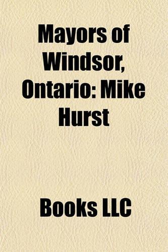 Mayors of Windsor, Ontario
