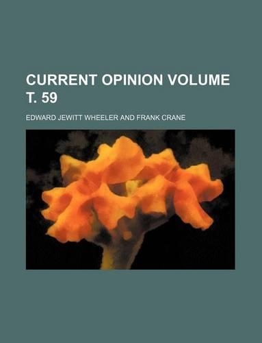 Current Opinion Volume . 59