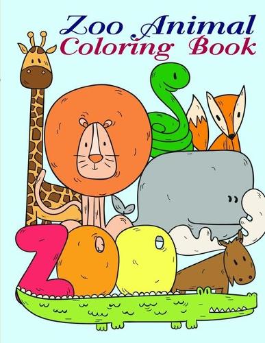 Zoo Animal Coloring Book