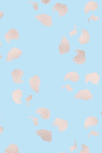 Cute Pattern Rose Gold Sketchbook