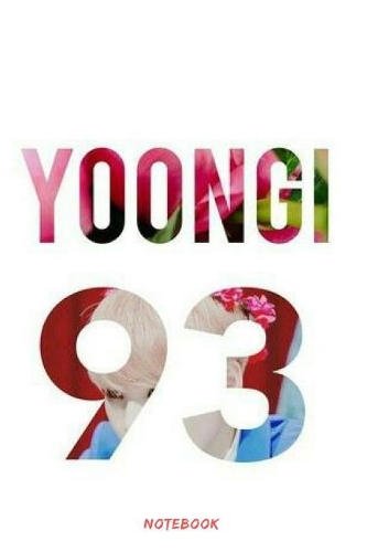 Yoongi 93 Notebook