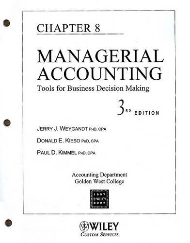 Managerial Accounting