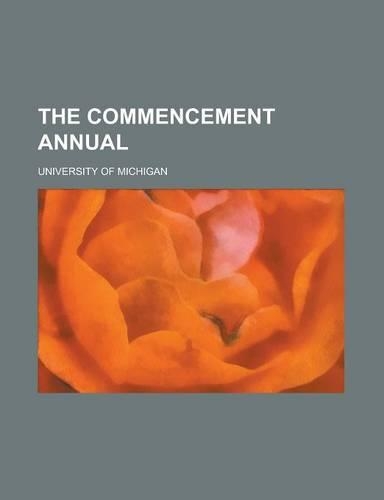 The Commencement Annual: (English)