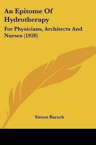 An Epitome Of Hydrotherapy