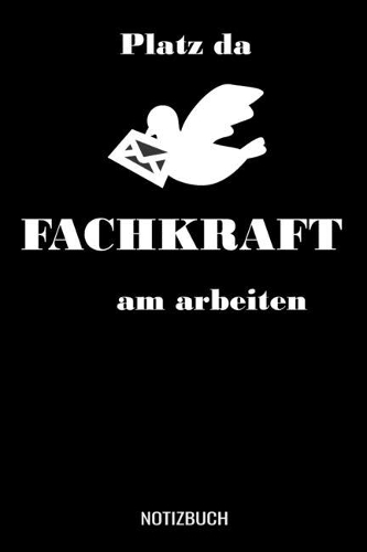 Platz da Fachkraft am Arbeiten: A5 Notizbuch Blank / Blanko / Leer 120 Seiten mit Seitenzahl für Paketdienst, Zusteller und Briefträger