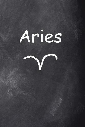 2019 Daily Planner Aries Symbol Zodiac Sign Horoscope Chalkboard 384 Pages