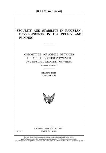 Security and Stability in Pakistan