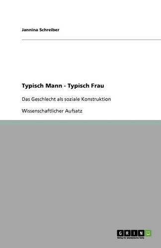 Typisch Mann - Typisch Frau