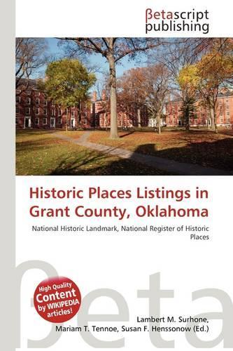 Historic Places Listings in Grant County, Oklahoma