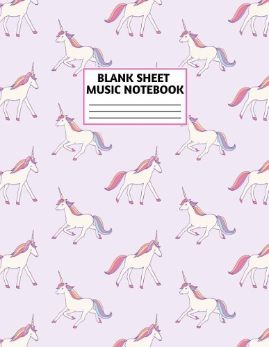 Blank Sheet Music Notebook