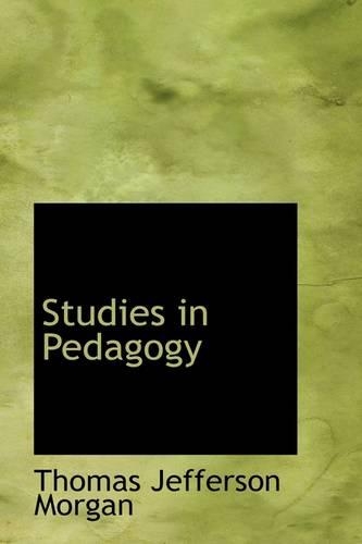 Studies in Pedagogy: (English)