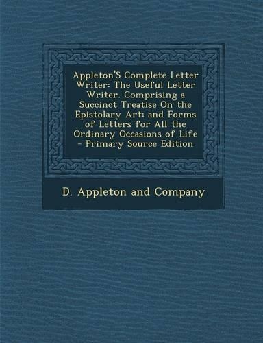 Appleton's Complete Letter Writer