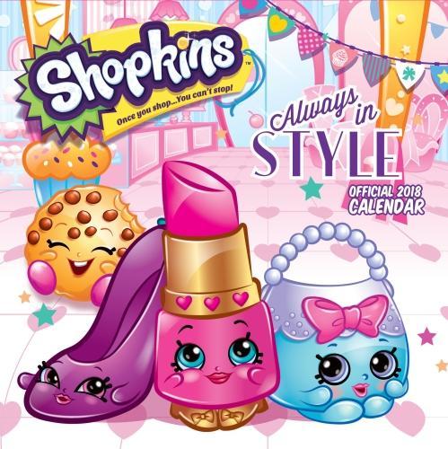 Shopkins Official 2018 Calendar - Square Wall Format