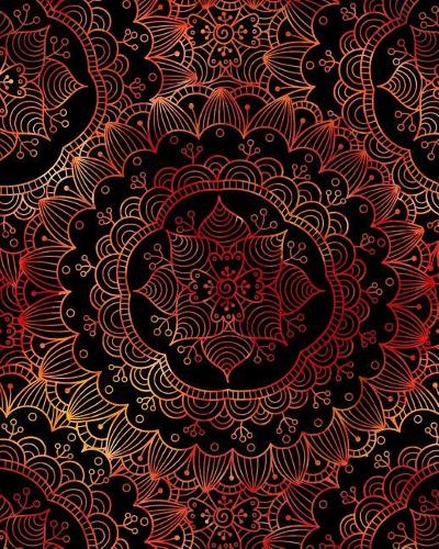 Bullet Journal Notebook Flower Mandala Pattern 7