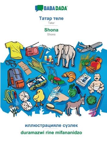 Tatar (cyrillic characters) (in cyrillic script) - Shona, visual dictionary