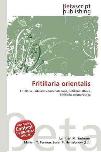 Fritillaria Orientalis