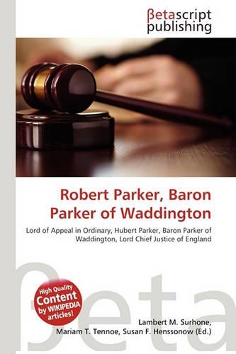 Robert Parker, Baron Parker of Waddington