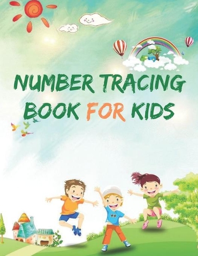 Number tracing book for kids