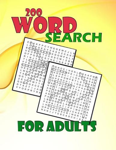 200 Word Search for Adults