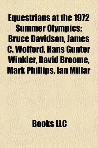 Equestrians at the 1972 Summer Olympics