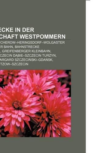 Bahnstrecke in Der Woiwodschaft Westpommern