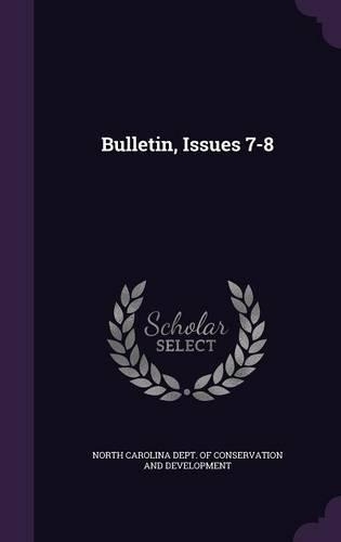 Bulletin, Issues 7-8