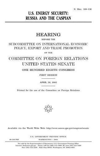 U.S. Energy Security