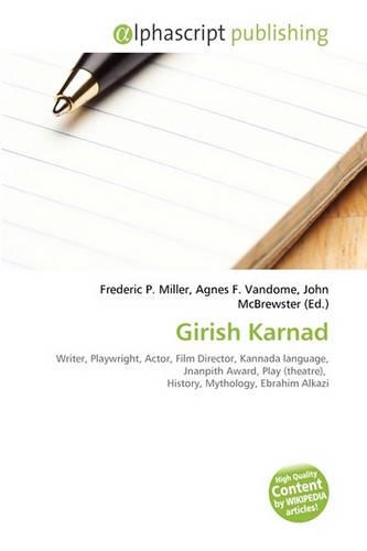 Girish Karnad: (English)