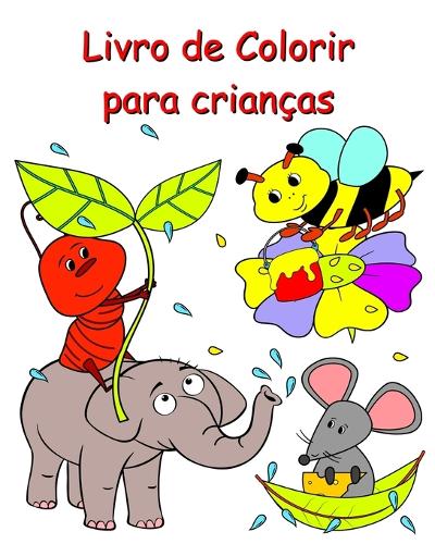 Livro de Colorir para crianças: Adoráveis ??páginas para colorir para crianças a partir de 2 anos