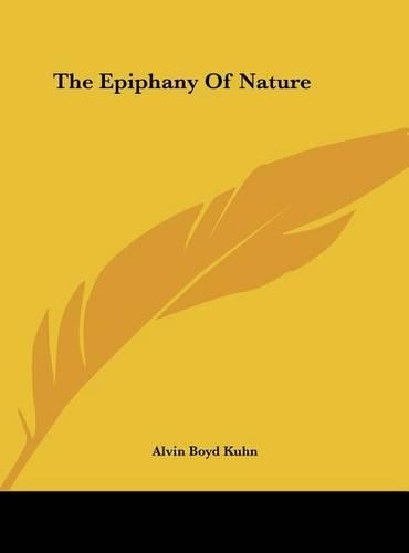 The Epiphany of Nature