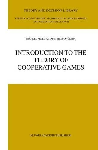 Introduction to the Theory of Cooperative Games