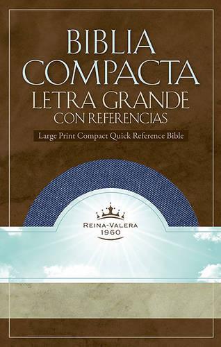 Large Print Compact Quick Reference Bible-Rvr 1960