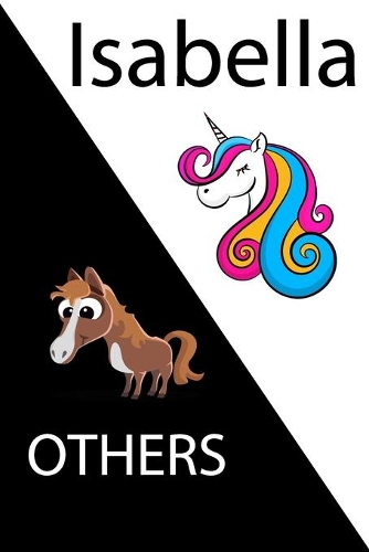 Isabella VS OTHERS ( unicorn ): Personal Name unicorn notebook - Cute Notebook for Girls With Unicorn, Thoughtful Cool Present for Isabella ( Isabella notebook): Unicorn Personaliz