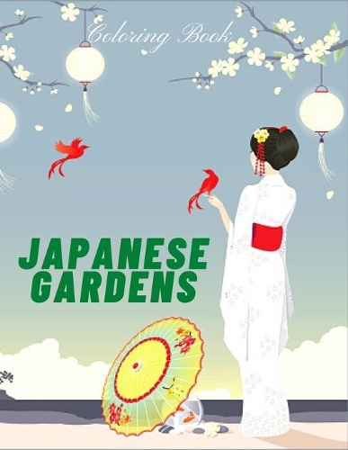Japanese Gardens Coloring Book