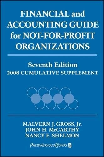 Financial and Accounting Guide for Not-for-profit Organizations